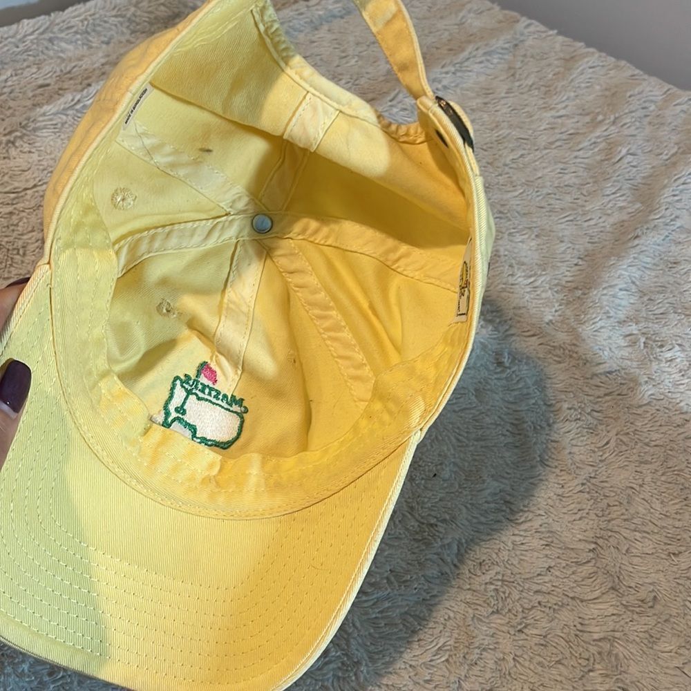 Masters Yellow Embroidered 2014 Baseball Cap - Picture 6 of 8
